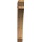 Ekena Millwork Thorton Slat Rough Sawn Bracket, Western Red Cedar, 4"W x 28"D x 32"H BKT04X28X32THR06RWR - alternate 3